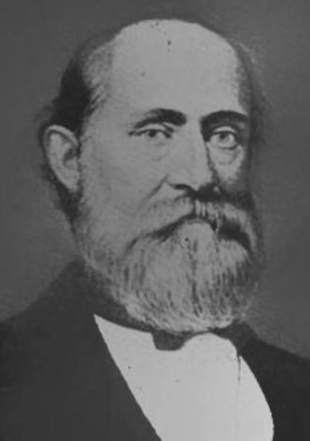 Porträt von Nathaniel B. Baker (1818–1876) – Gedenkseite