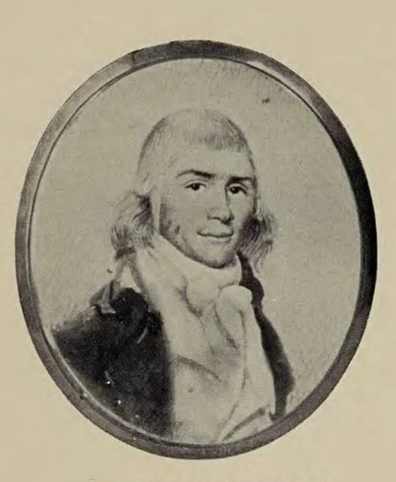 Porträt von Jonathan Lambert (1772–1813) – Gedenkseite