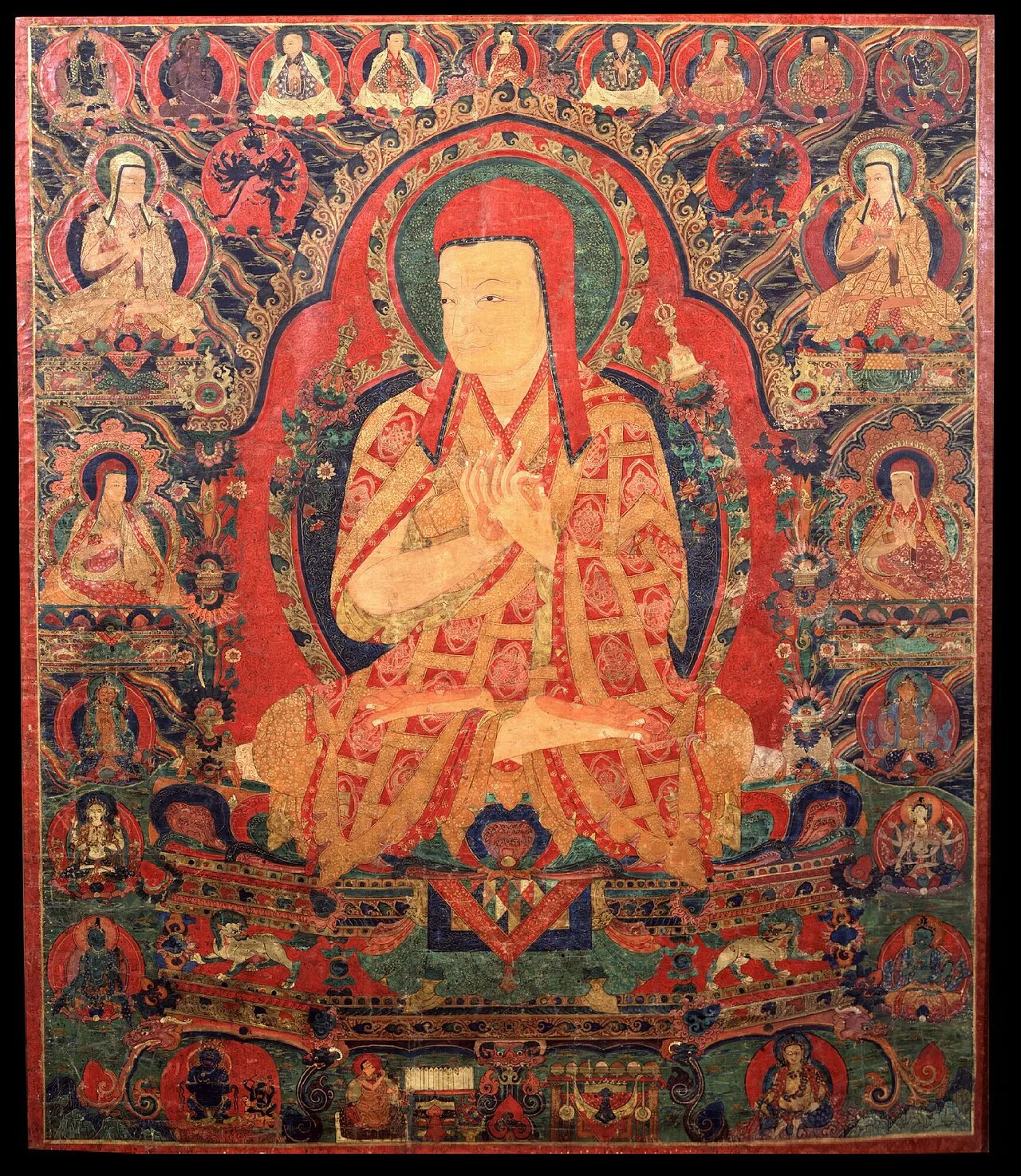 Portrait of Ngorchen Künga Sangpo (1382–1456) – memorial page