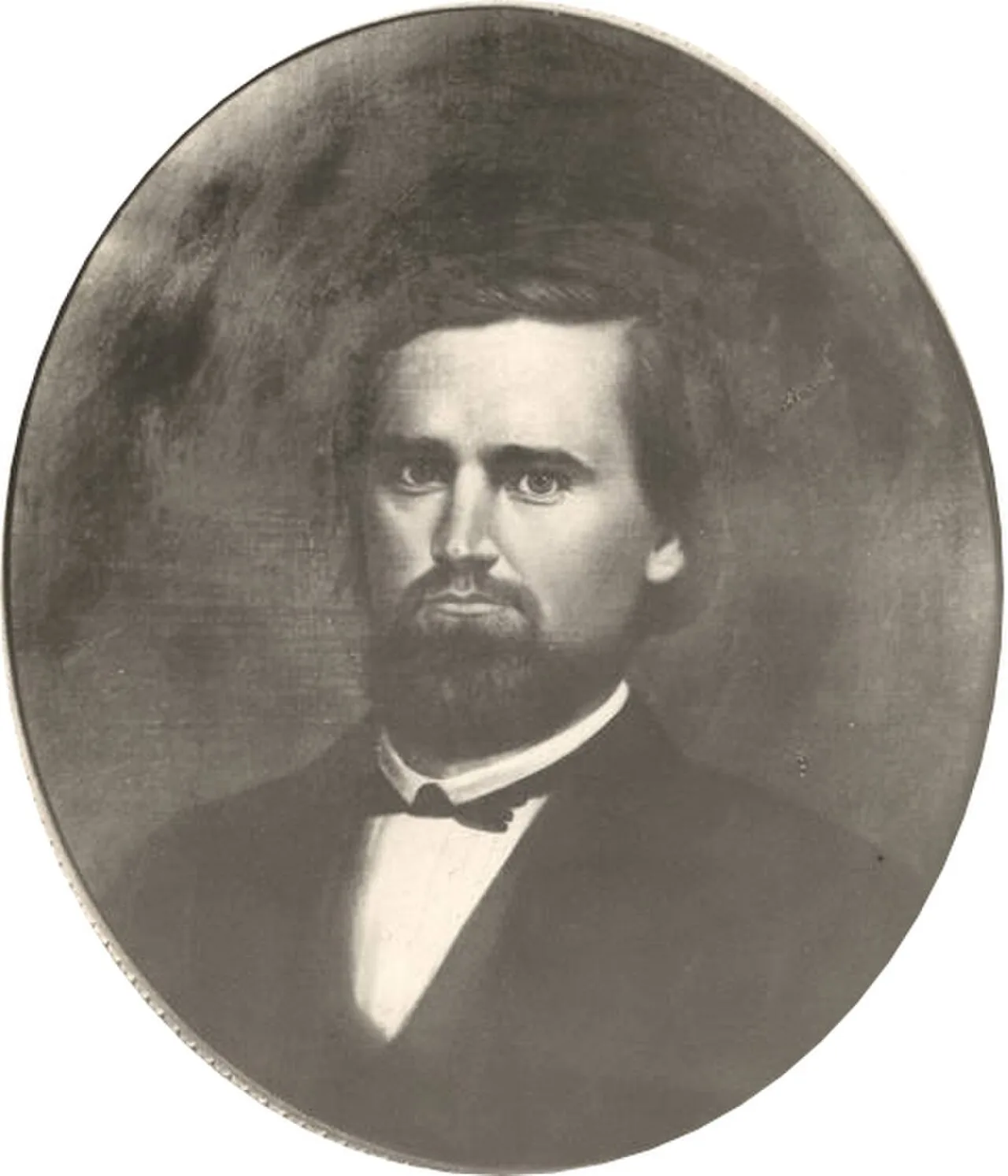 Porträt von Nicholas Davis junior (1825–1875) – Gedenkseite