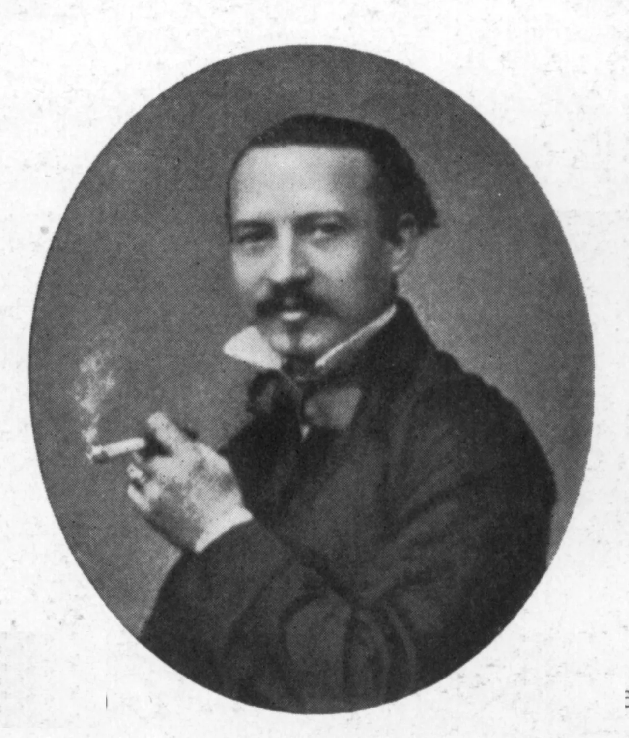 Porträt von Carl Albert Dauthendey (1819–1896) – Gedenkseite