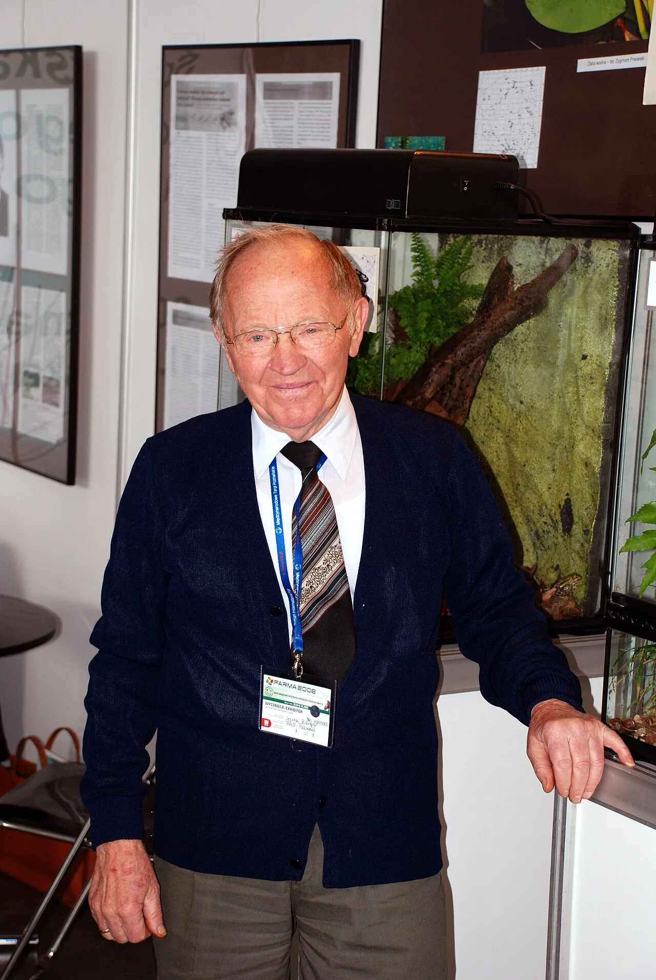 Portrait of Leszek Berger (1925–2012) – memorial page