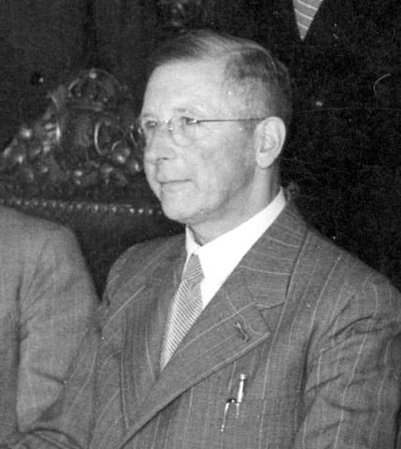 Porträt von Johan Ringers (1885–1965) – Gedenkseite