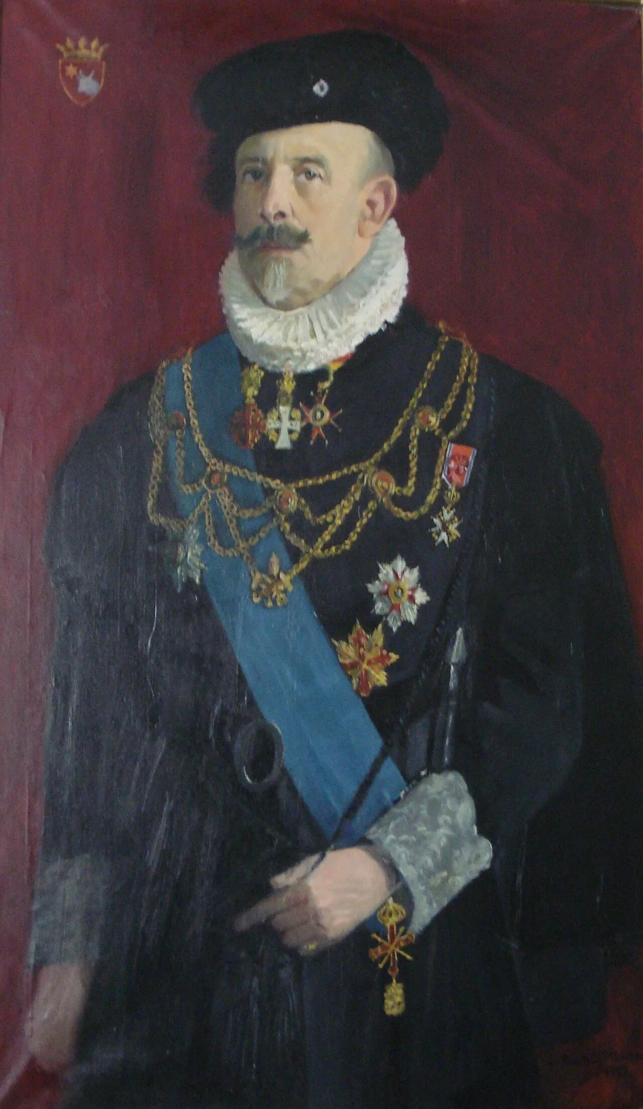 Portrait of Christopher de Paus (1862–1943) – memorial page