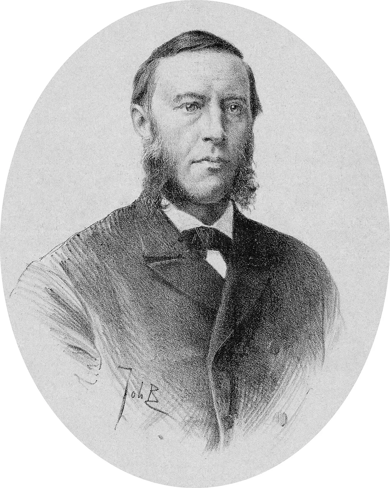 Porträt von Sjoerd Vening Meinesz (1833–1909) – Gedenkseite