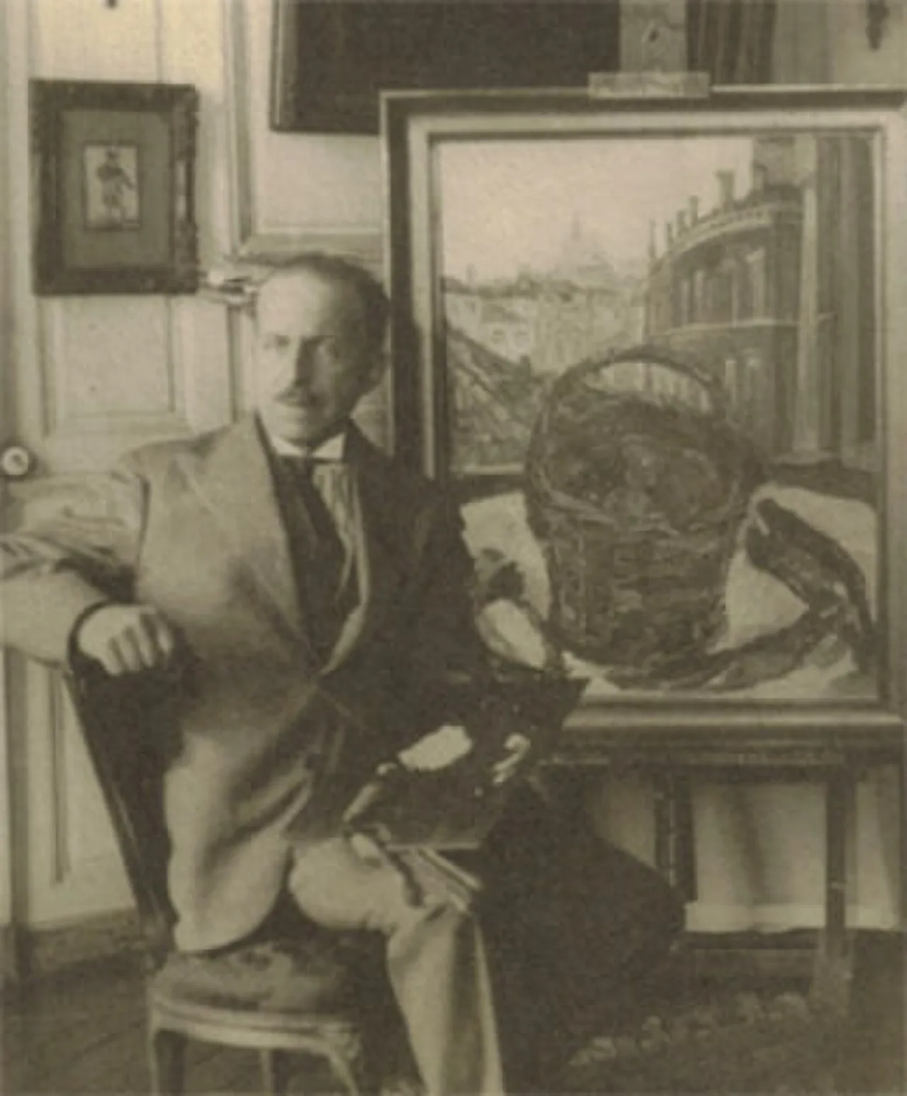 Porträt von Georges Dufrénoy (1870–1943) – Gedenkseite