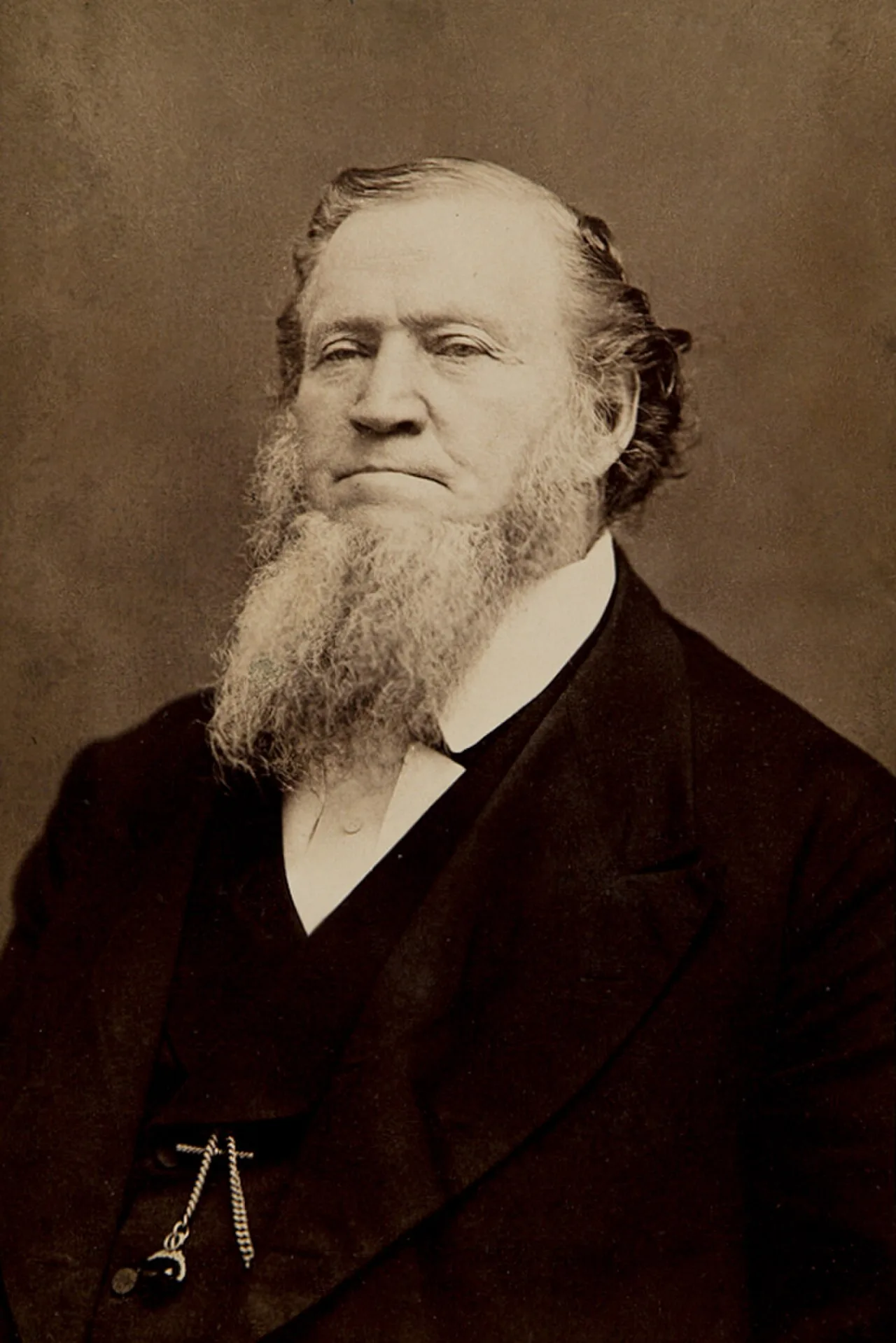 Portrait of Brigham Young (1801–1877) – memorial page