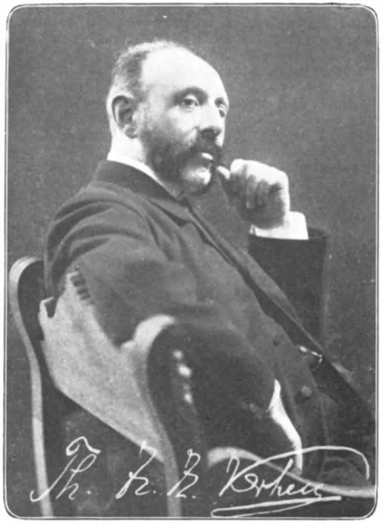 Porträt von Theodoor Verhey (1848–1929) – Gedenkseite