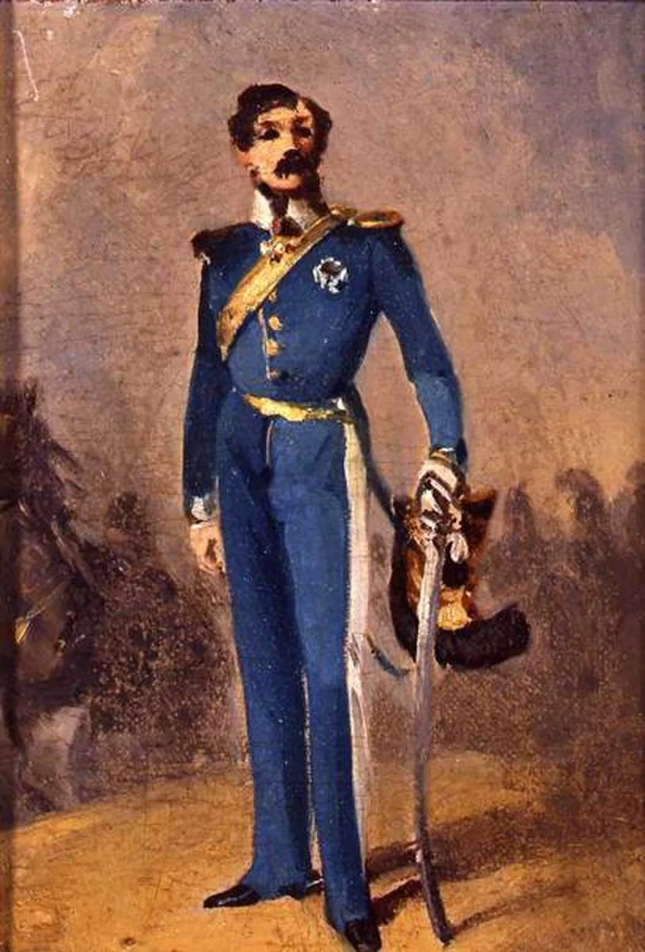 Portrait of Oswald von Fabrice (1820–1898) – memorial page