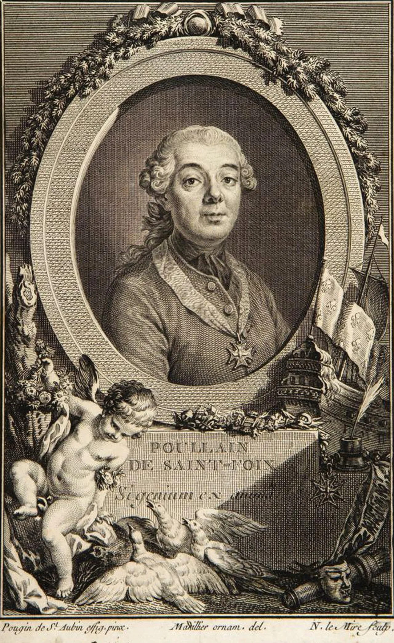 Portrait of Germain-François Poullain de Saint-Foix (1698–1776) – memorial page