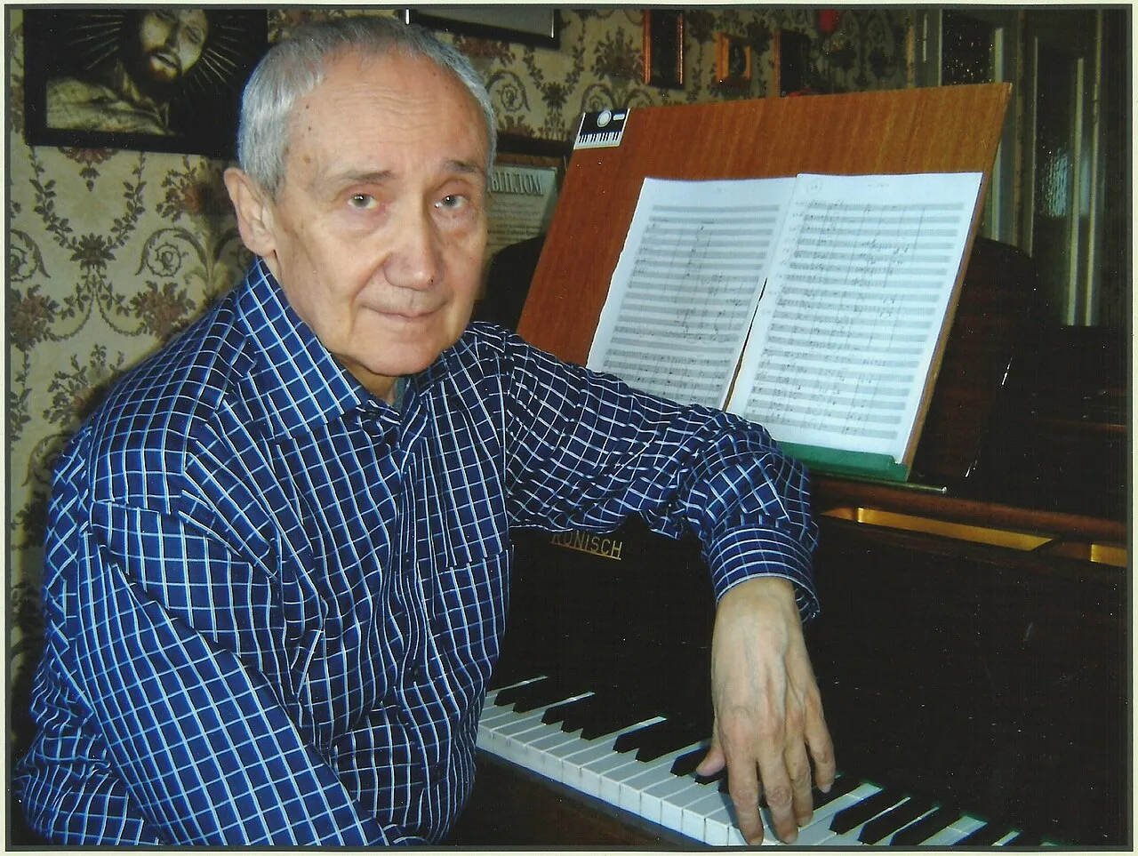 Porträt von Dsmitryj Smolski (1937–2017) – Gedenkseite
