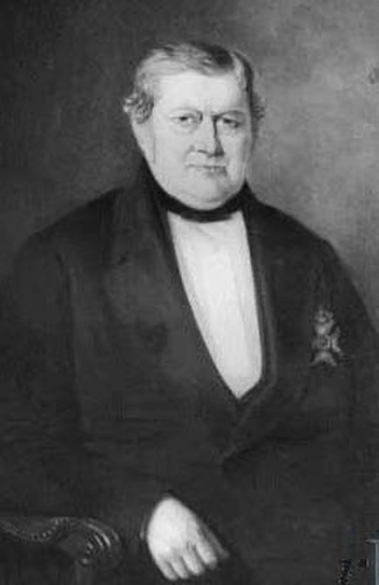 Porträt von Pieter van Akerlaken (1792–1862) – Gedenkseite