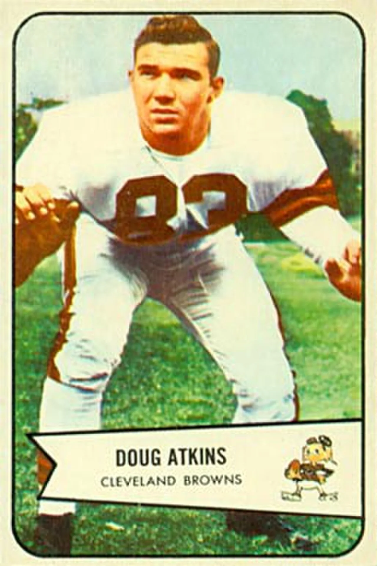 Portrait of Doug Atkins (1930–2015) – memorial page