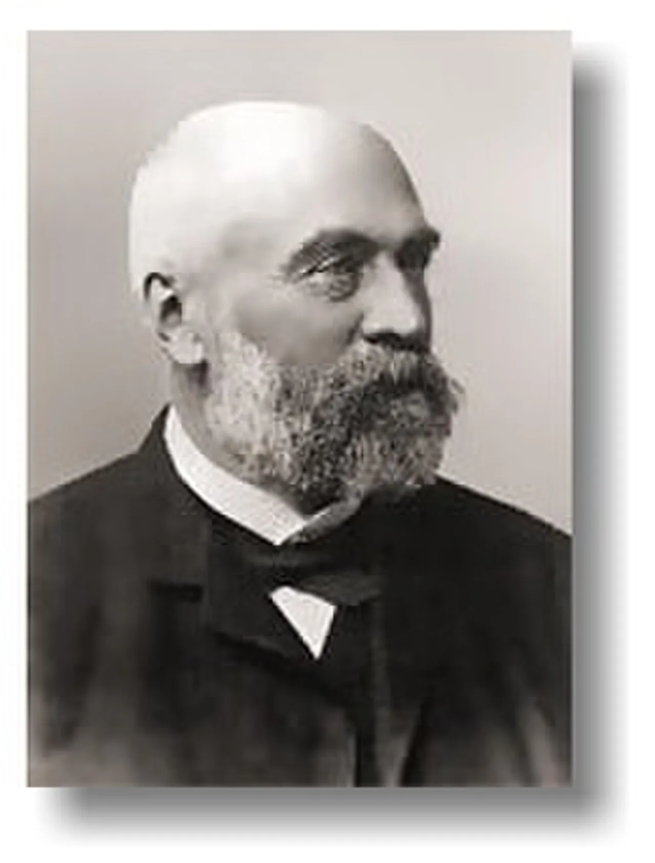 Porträt von Paul Alfred Stübel (1827–1895) – Gedenkseite