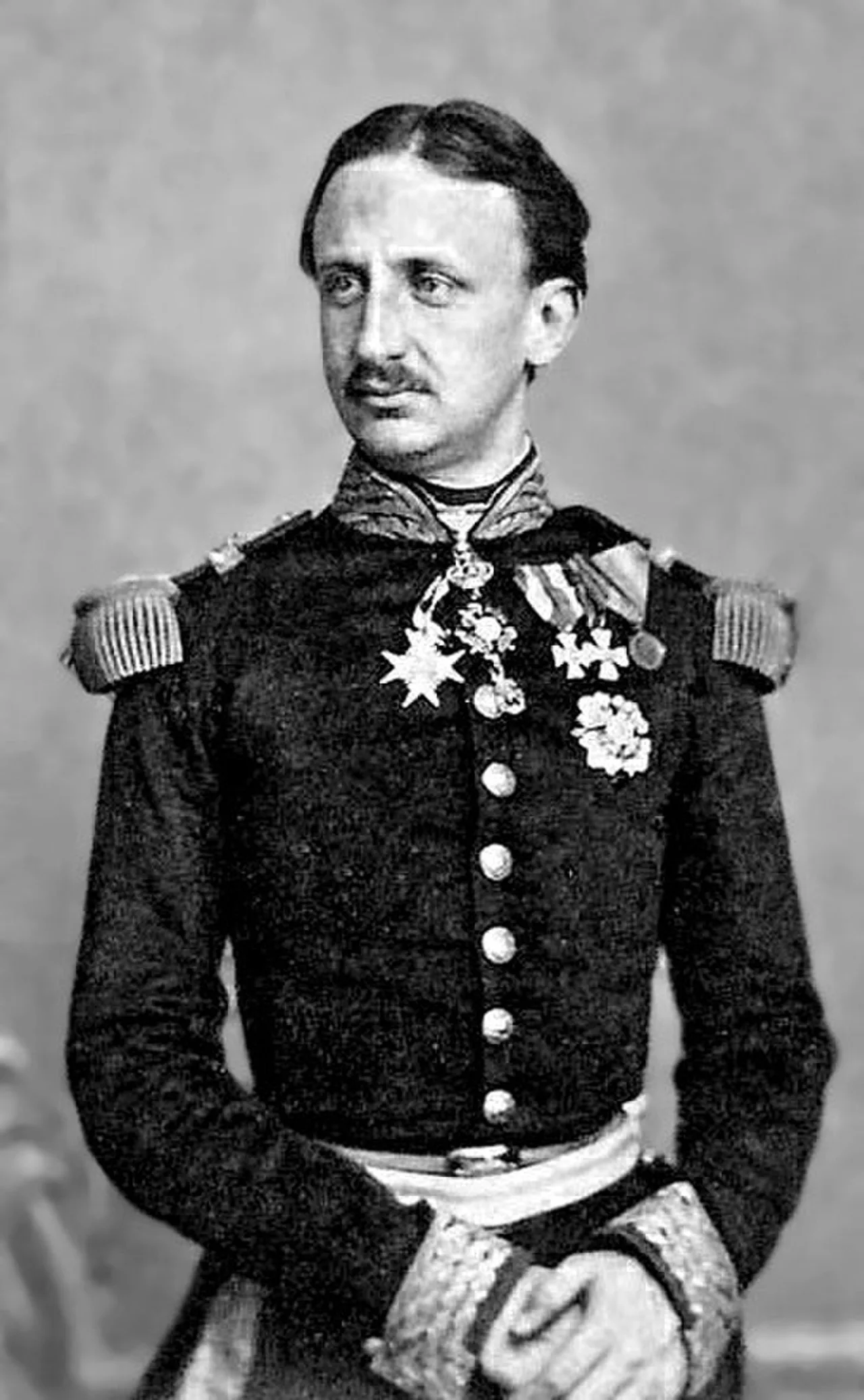 Porträt von Franz II. (1836–1894) – Gedenkseite