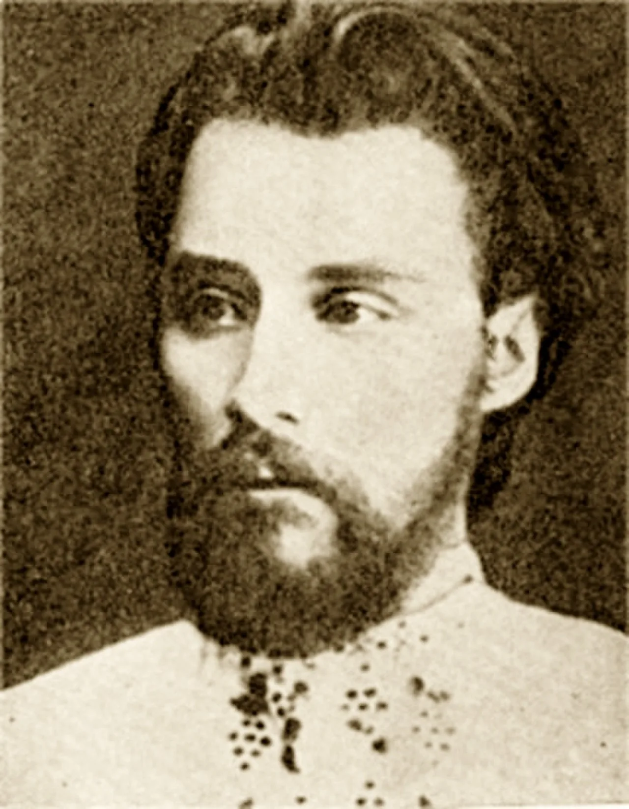 Porträt von Aleksandr Kvyatkovsky (1852–1880) – Gedenkseite