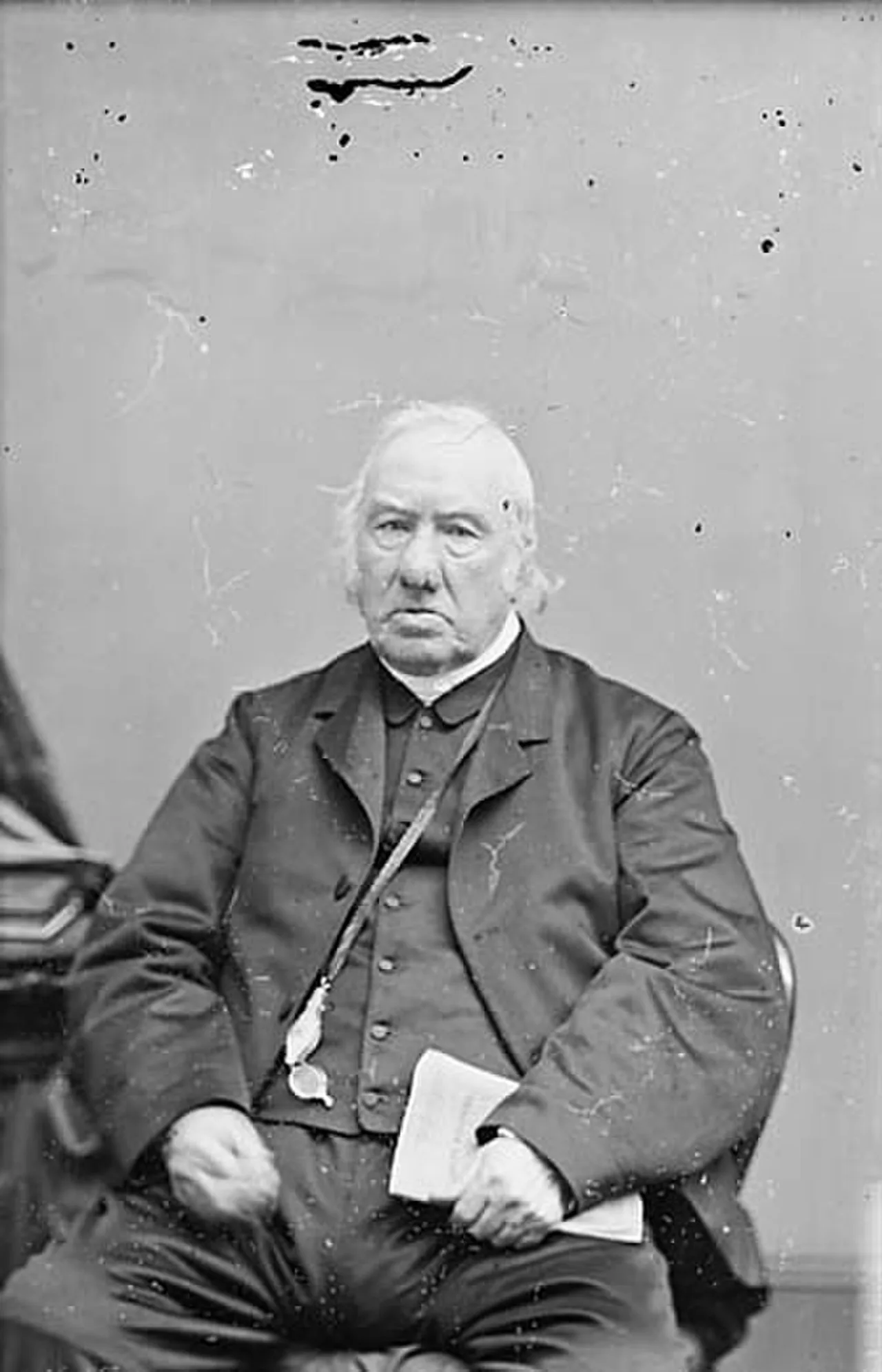 Portrait of Lot Hughes (1787–1873) – memorial page