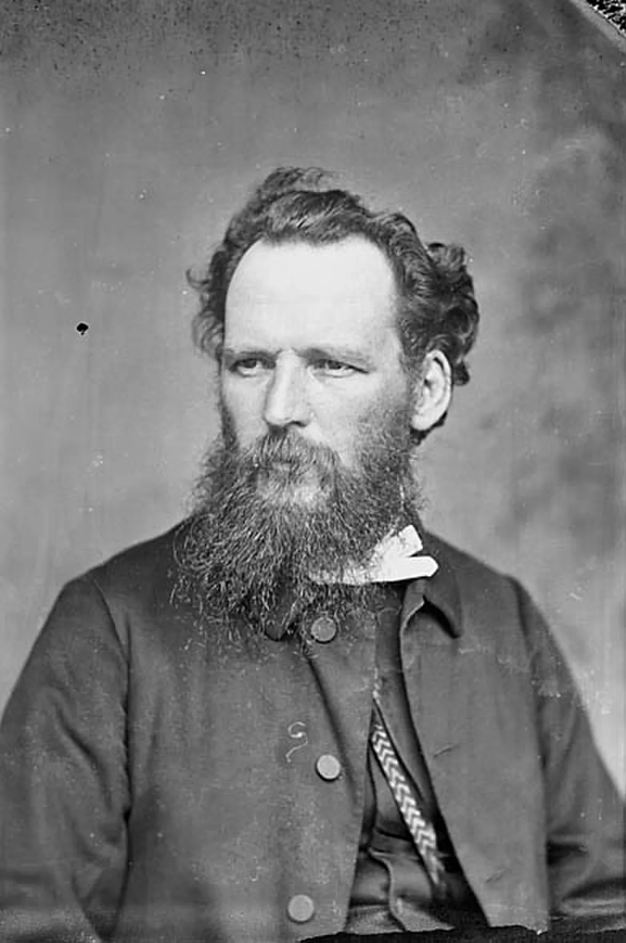 Portrait of John Hugh Evans (1833–1886) – memorial page