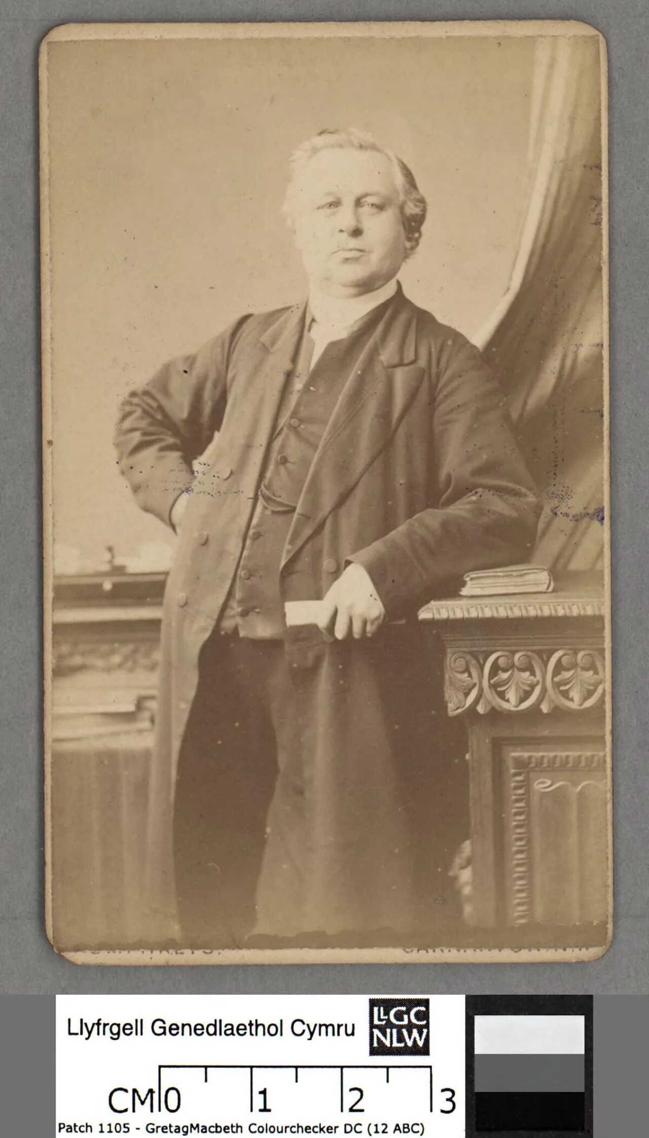Portrait of Samuel Davies (1818–1891) – memorial page
