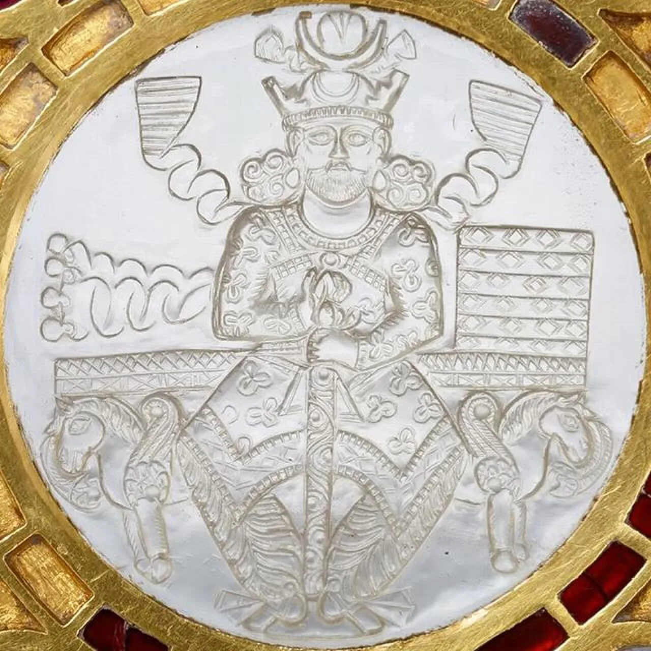 Portrait of Chosrau I. (501–579) – memorial page