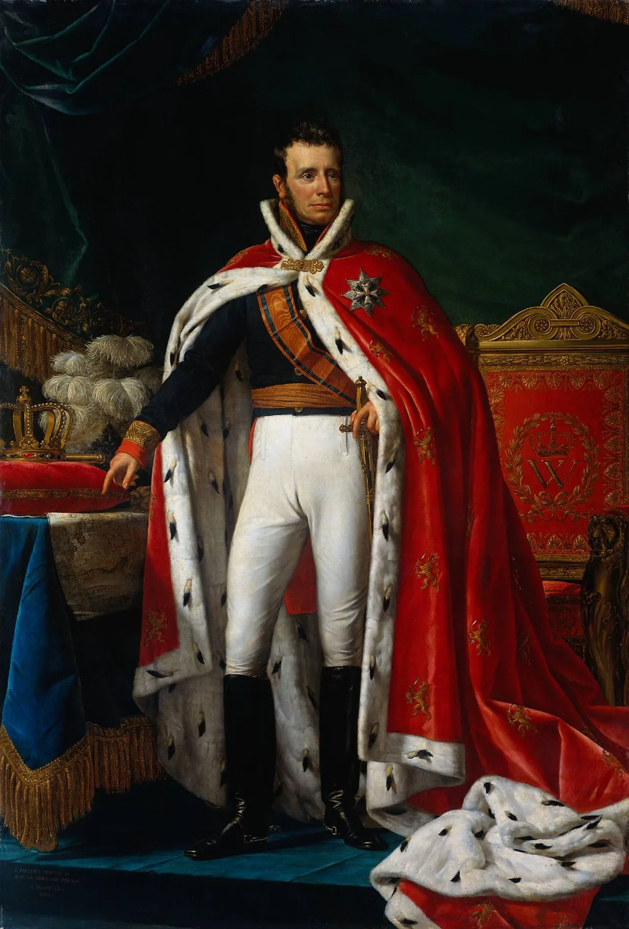 Portrait of Wilhelm I. (1772–1843) – memorial page