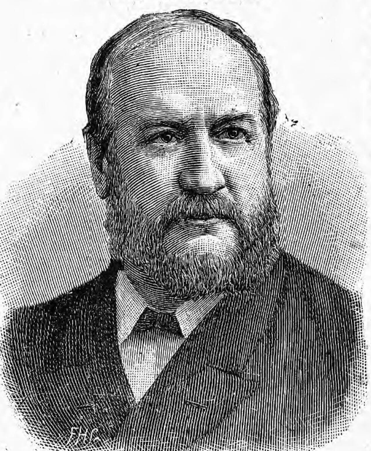Portrait of Robert Henry Roberts (1838–1900) – memorial page