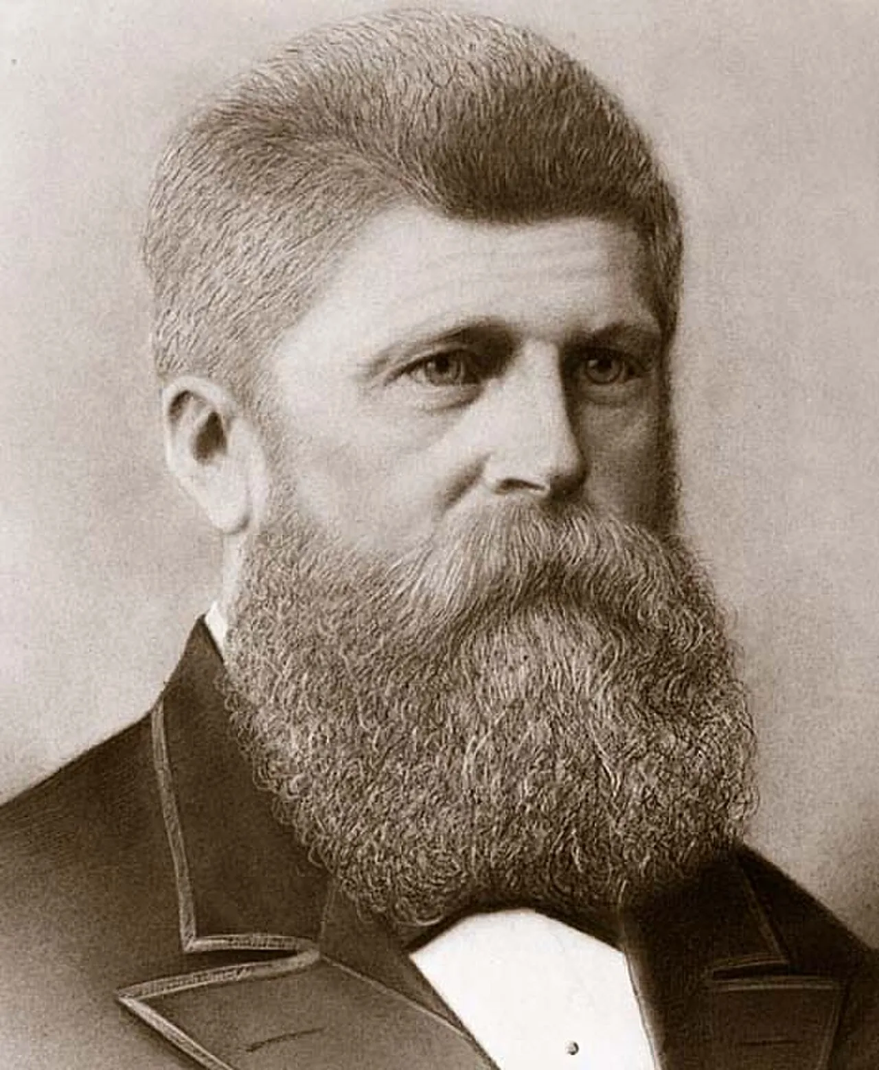 Portrait of Theodore Hack (1840–1902) – memorial page