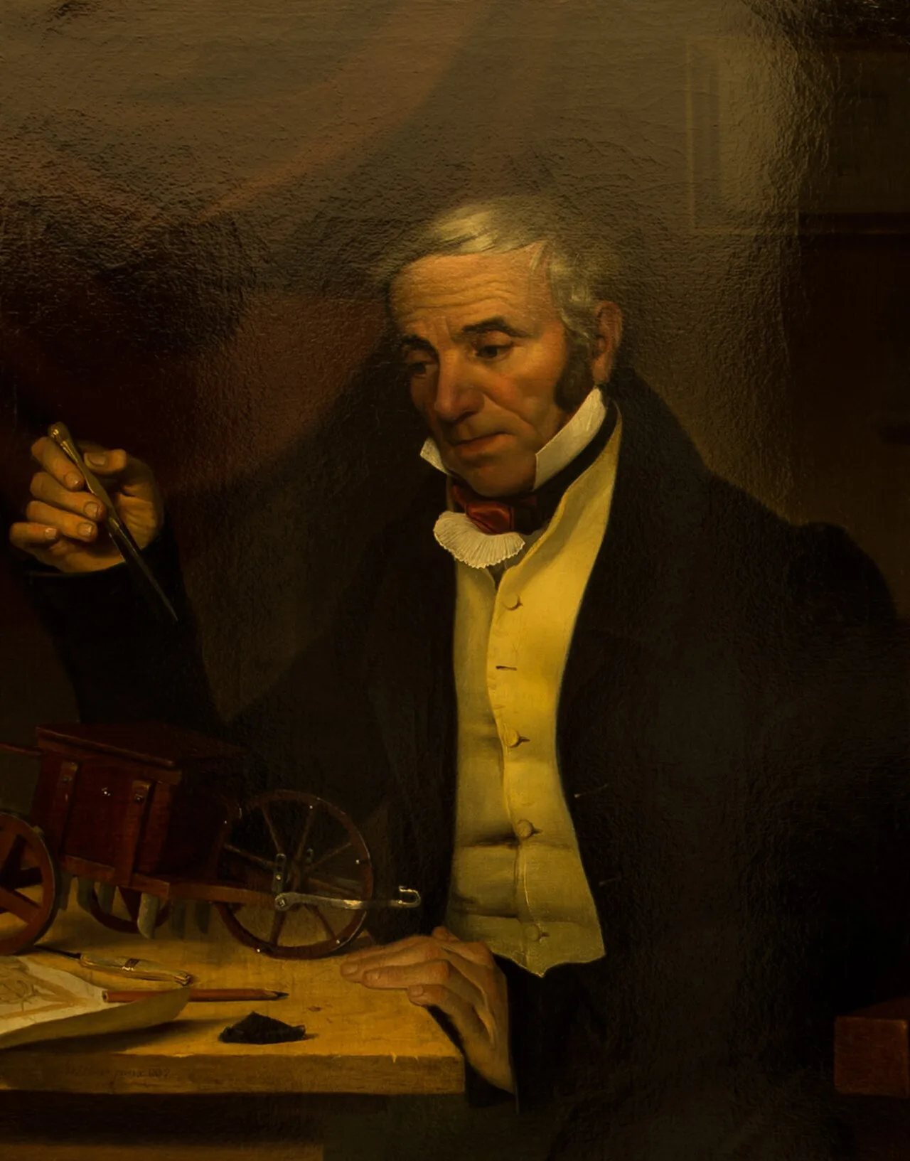Porträt von Anton Burg (1767–1849) – Gedenkseite