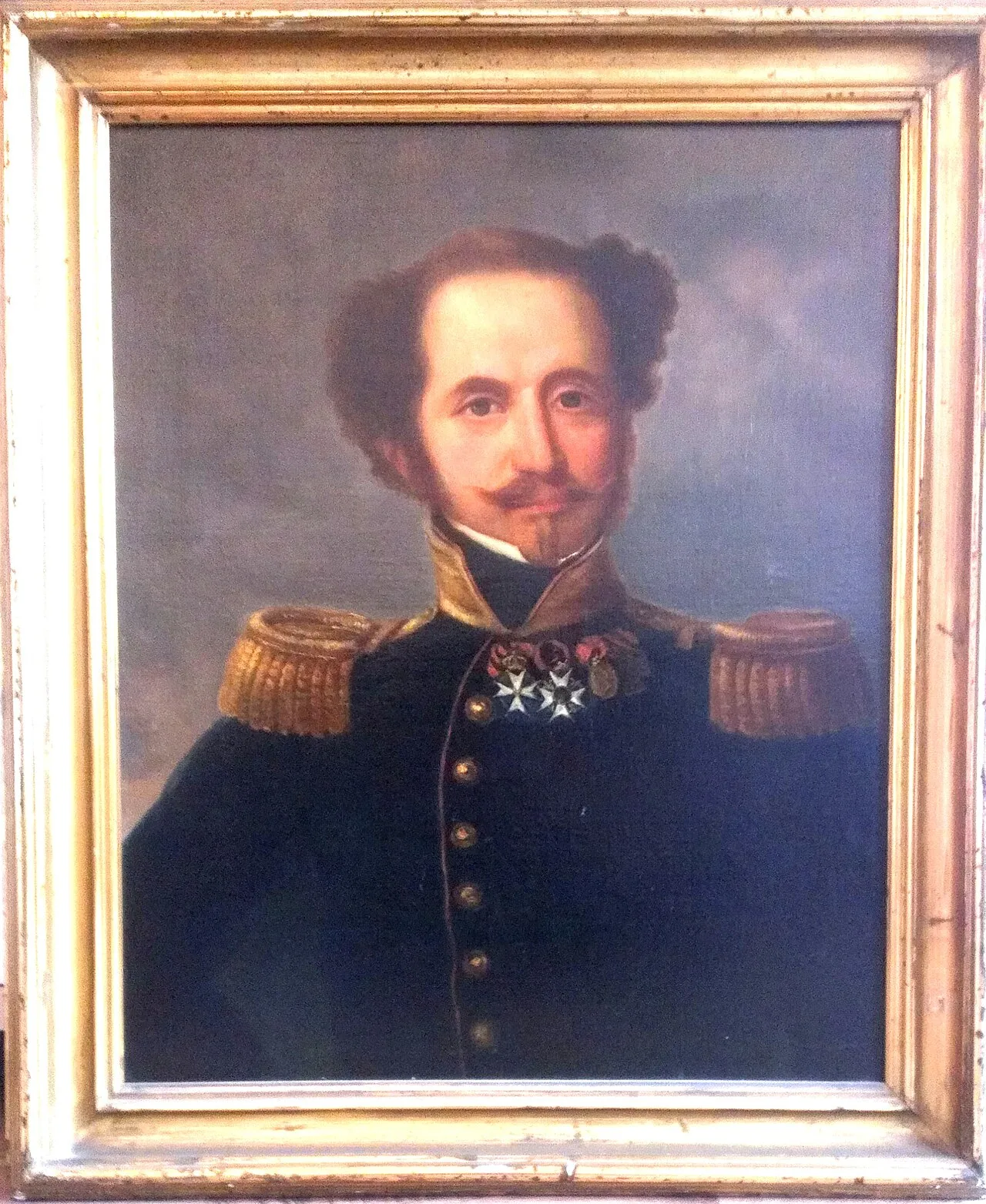 Porträt von Joseph le Bron de Vexela (1793–1853) – Gedenkseite