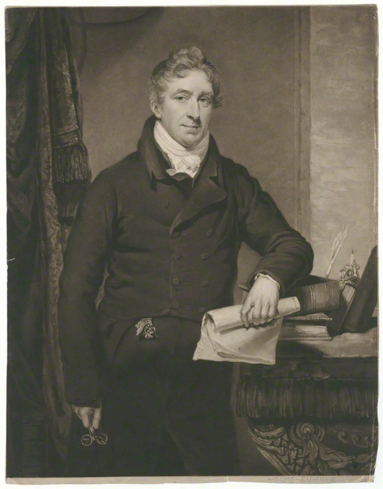 Porträt von George Holme-Sumner (1760–1838) – Gedenkseite