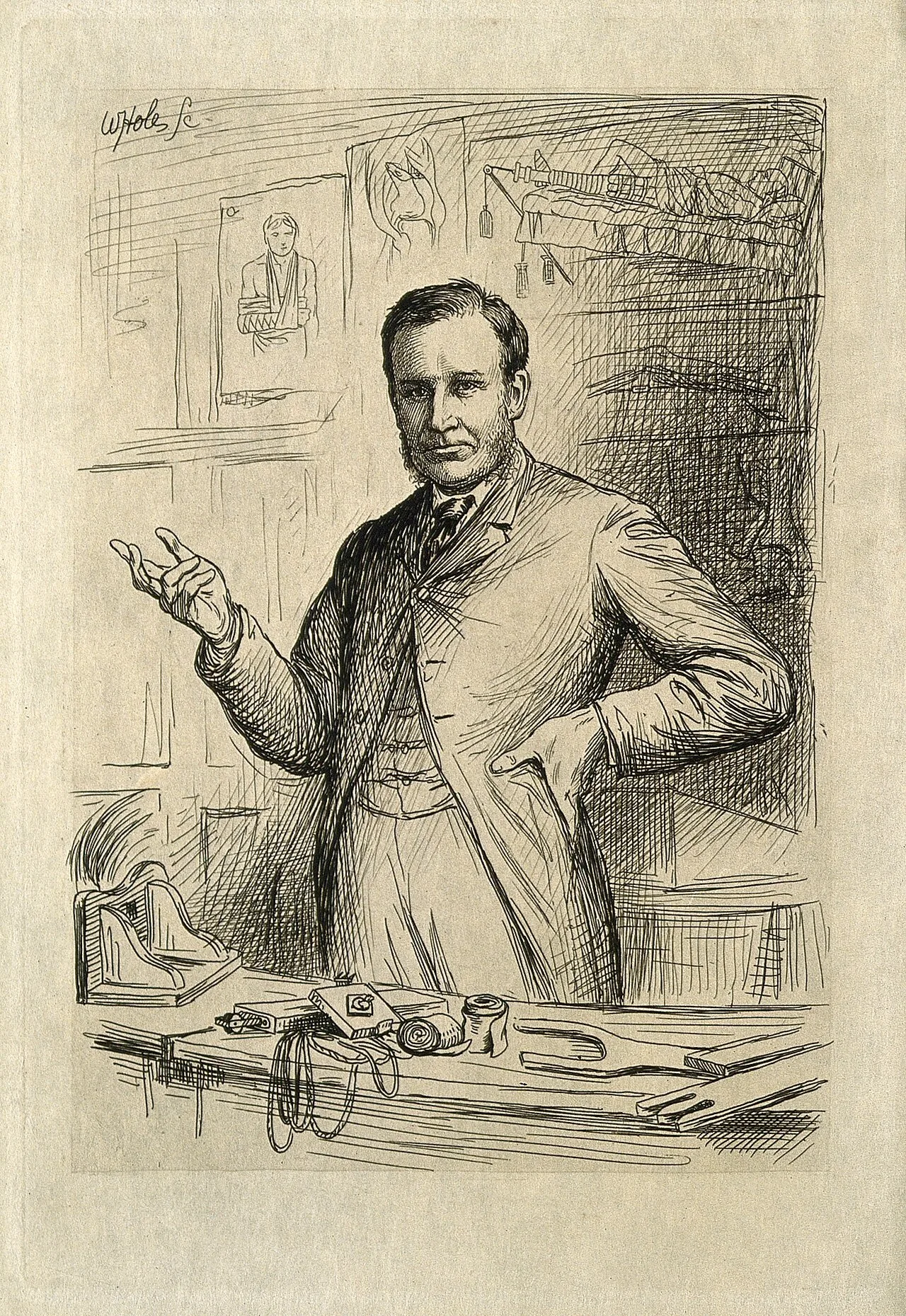 Porträt von John Chiene (1843–1923) – Gedenkseite