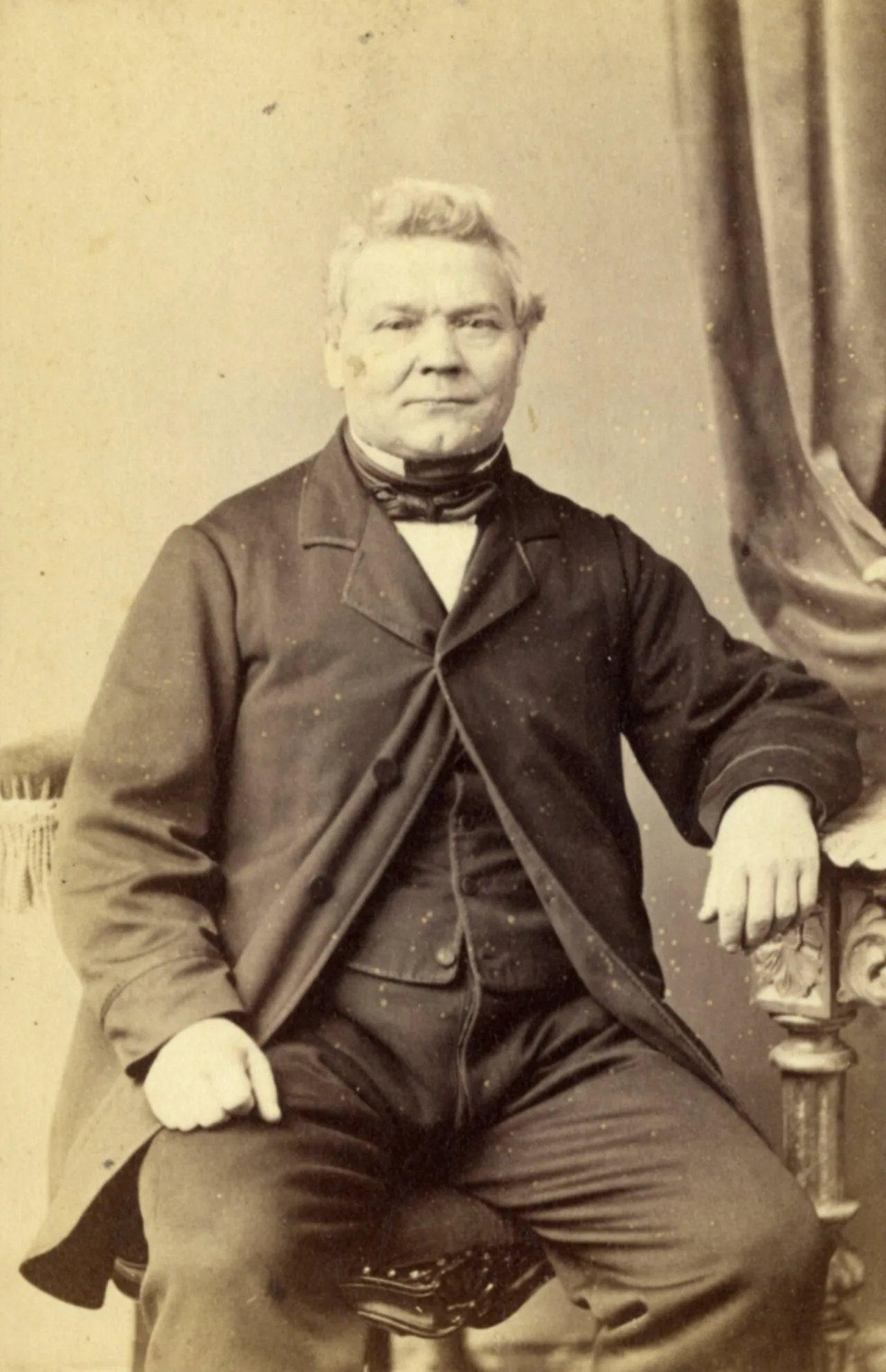Portrait of Petrus van den Heuvel (1812–1898) – memorial page