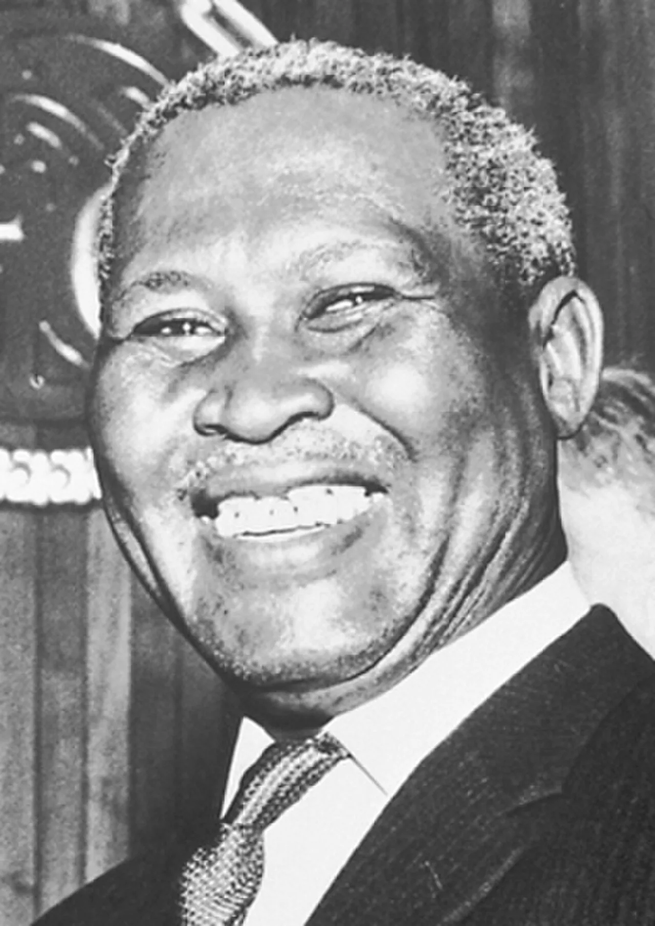 Porträt von Albert John Luthuli (1898–1967) – Gedenkseite