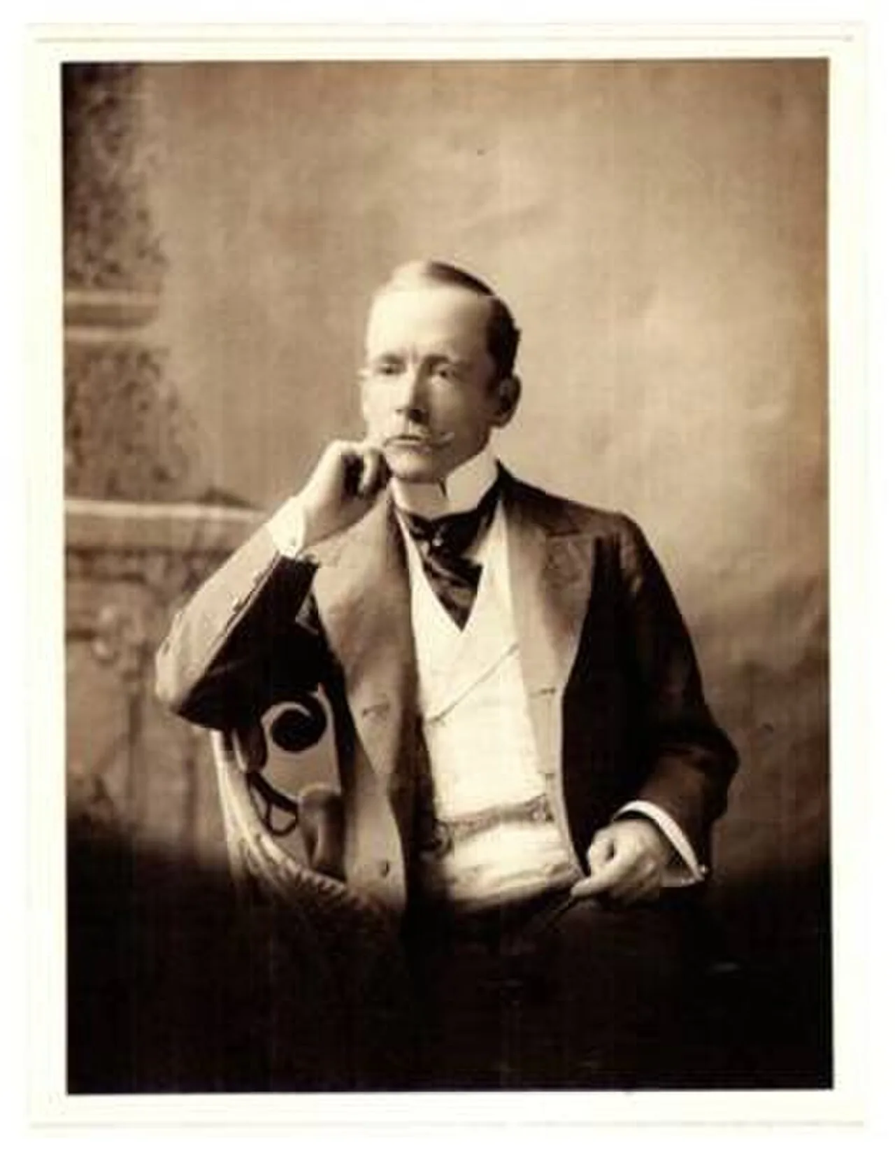 Porträt von Hermann Speck von Sternburg (1852–1908) – Gedenkseite