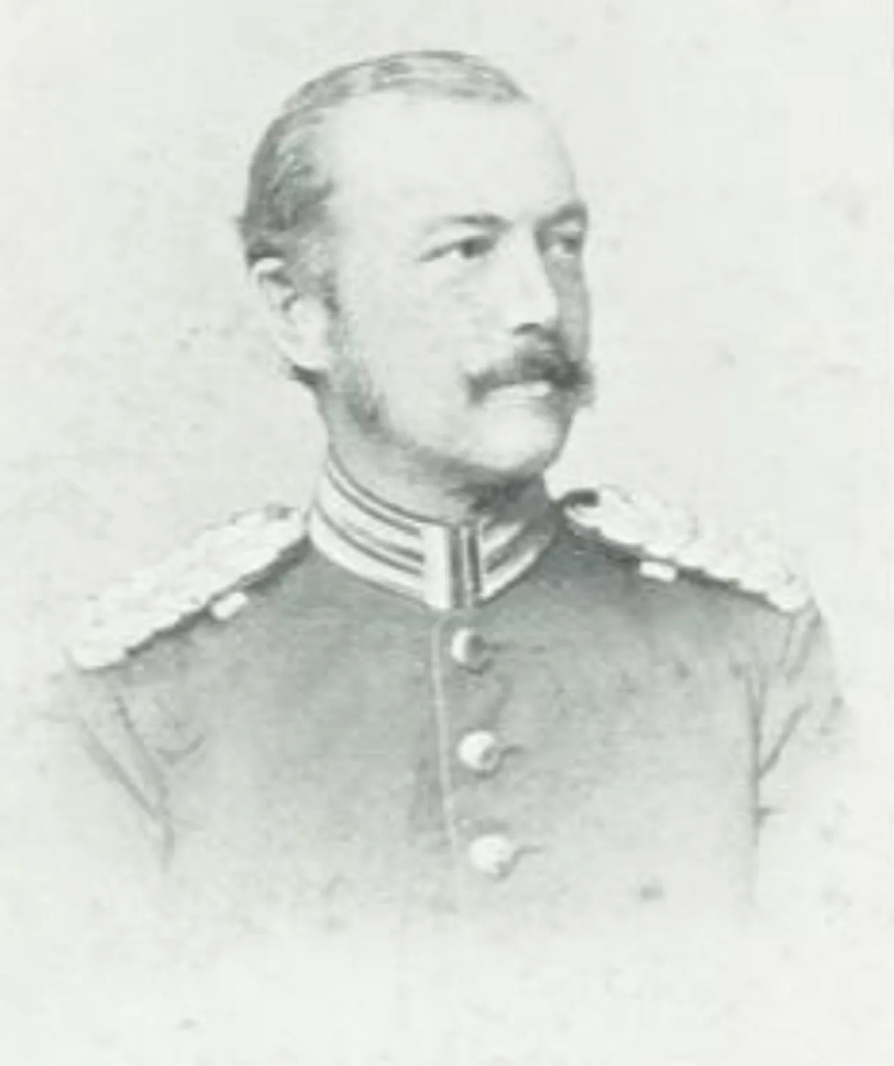 Porträt von Alexander Konstantin Graf Vitzthum von Eckstädt (1846–1916) – Gedenkseite