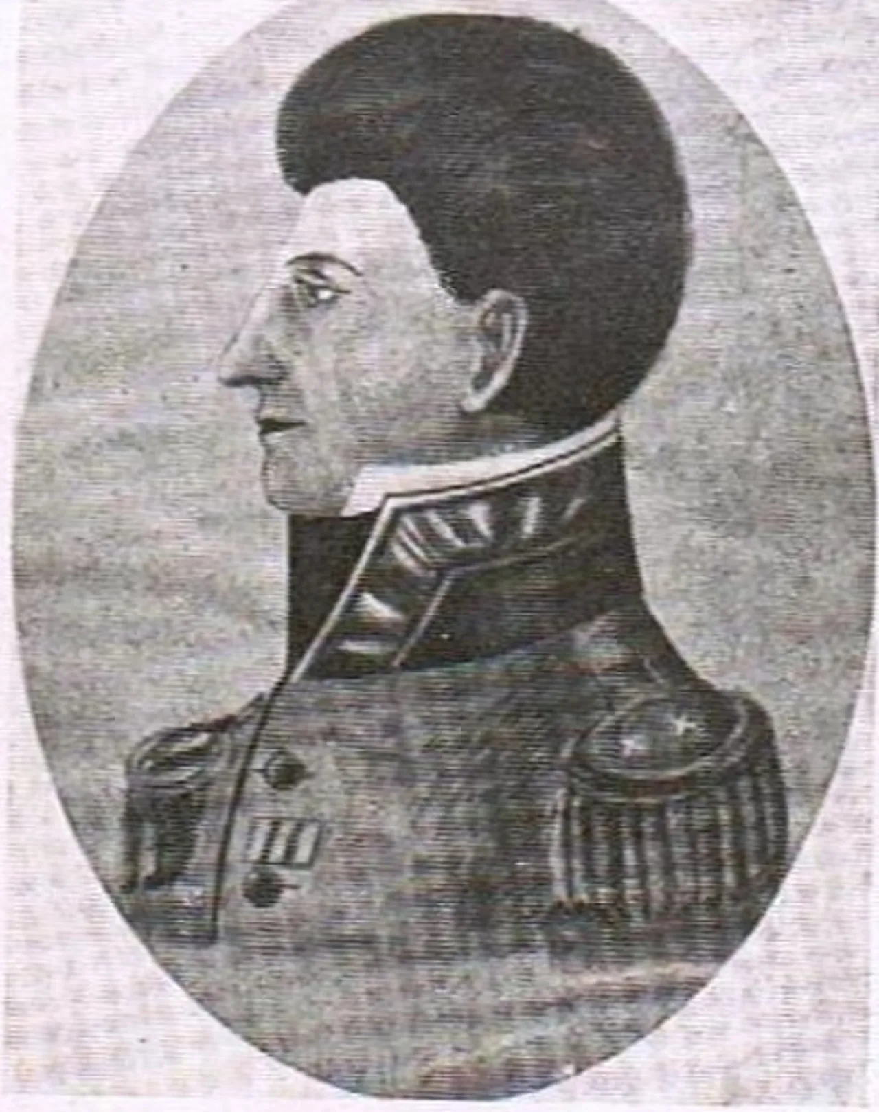 Porträt von Willem Benjamin van Panhuys (1764–1816) – Gedenkseite