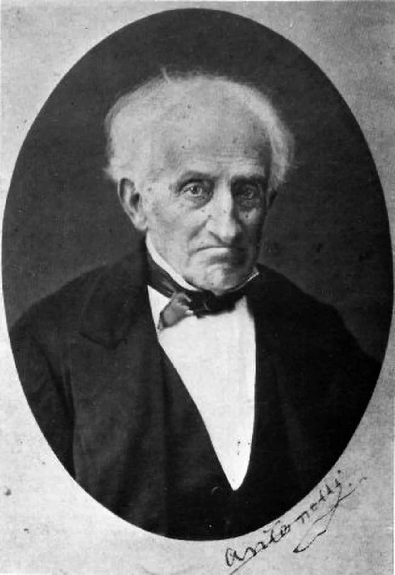 Porträt von Alessandro Antonelli (1798–1888) – Gedenkseite