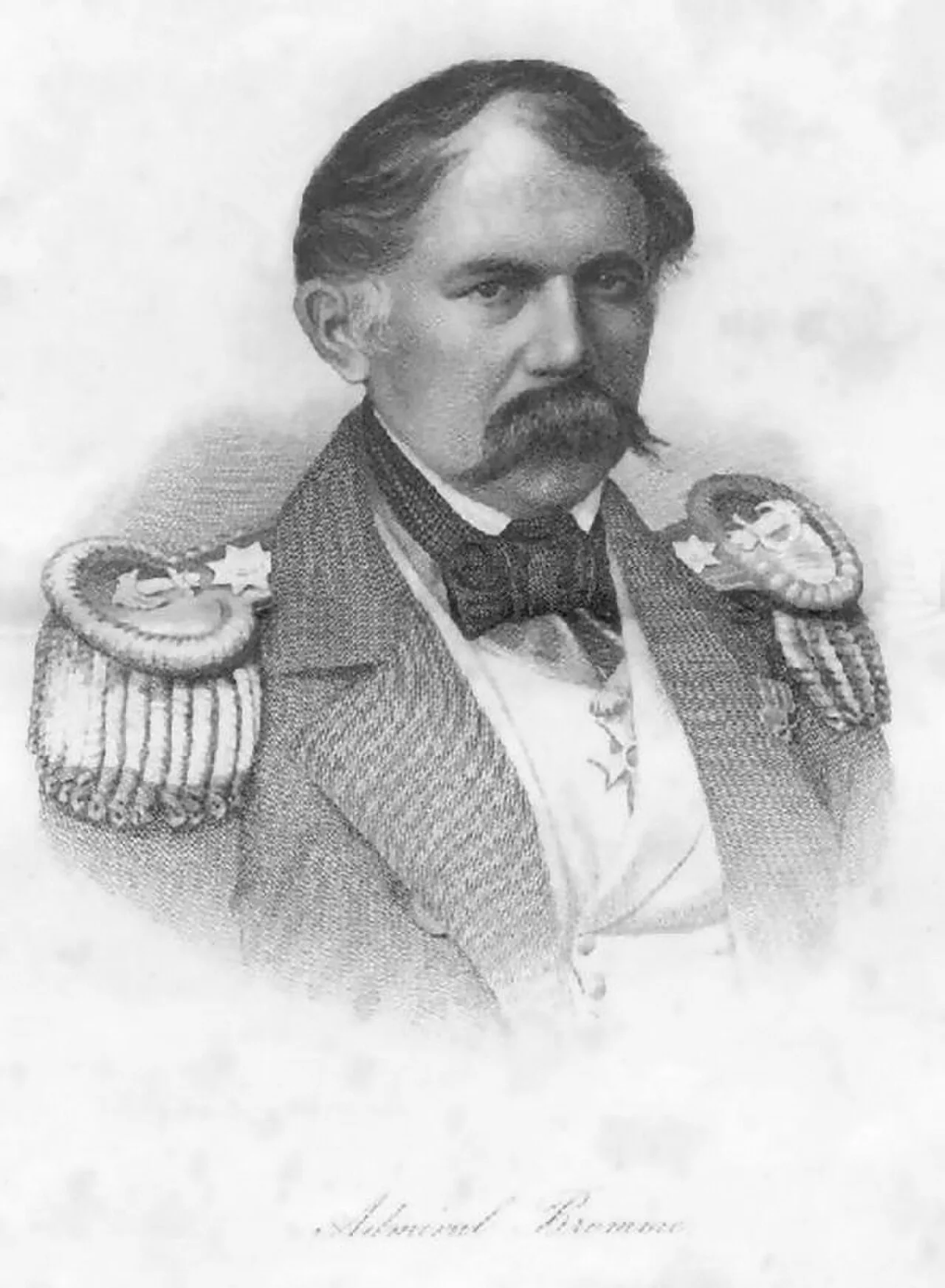 Porträt von Karl Rudolf Brommy (1804–1860) – Gedenkseite