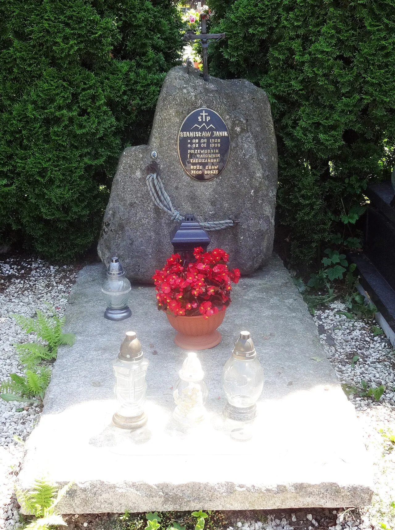 Porträt von Stanisław Janik (1928–1998) – Gedenkseite