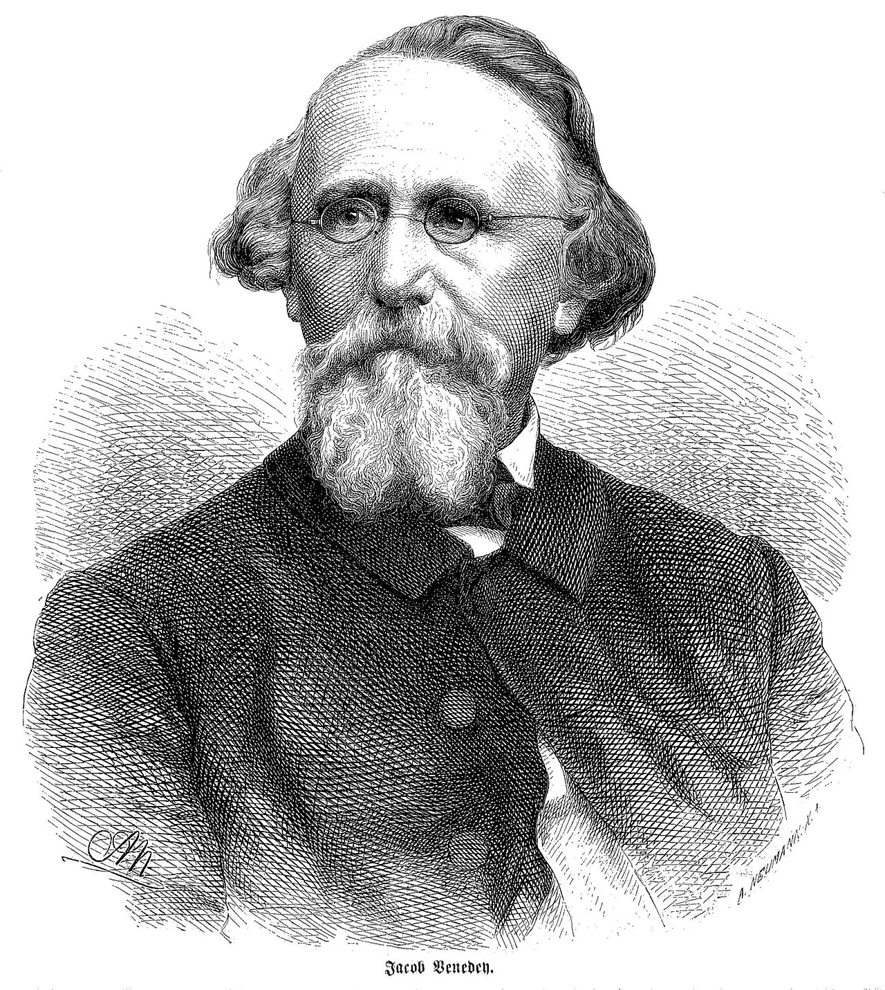Porträt von Jacob Venedey (1805–1871) – Gedenkseite