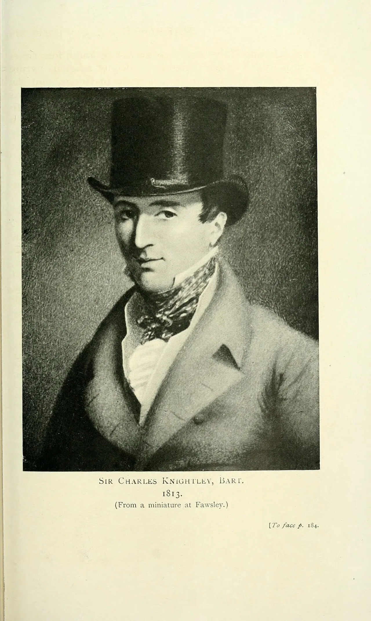 Portrait of Charles Knightley (1781–1864) – memorial page