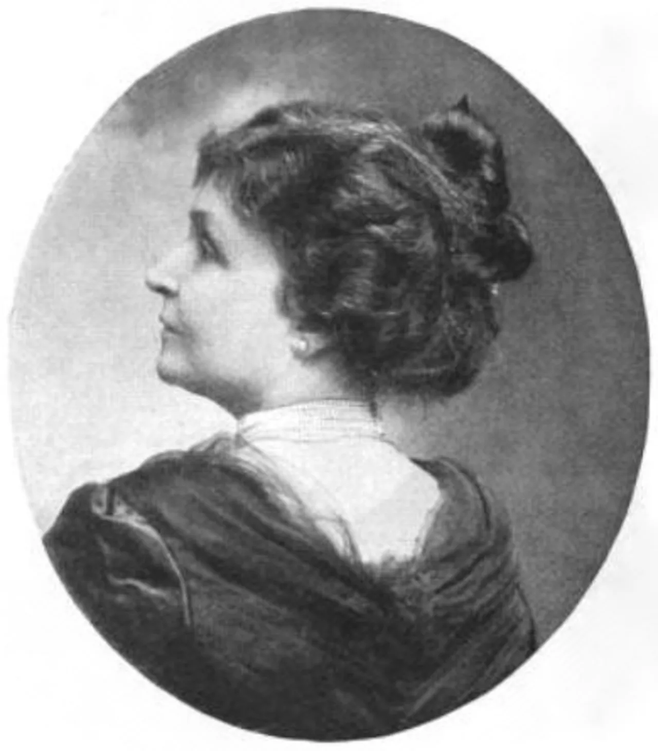 Porträt von Henrietta Pelham-Clinton, Duchess of Newcastle (1843–1913) – Gedenkseite