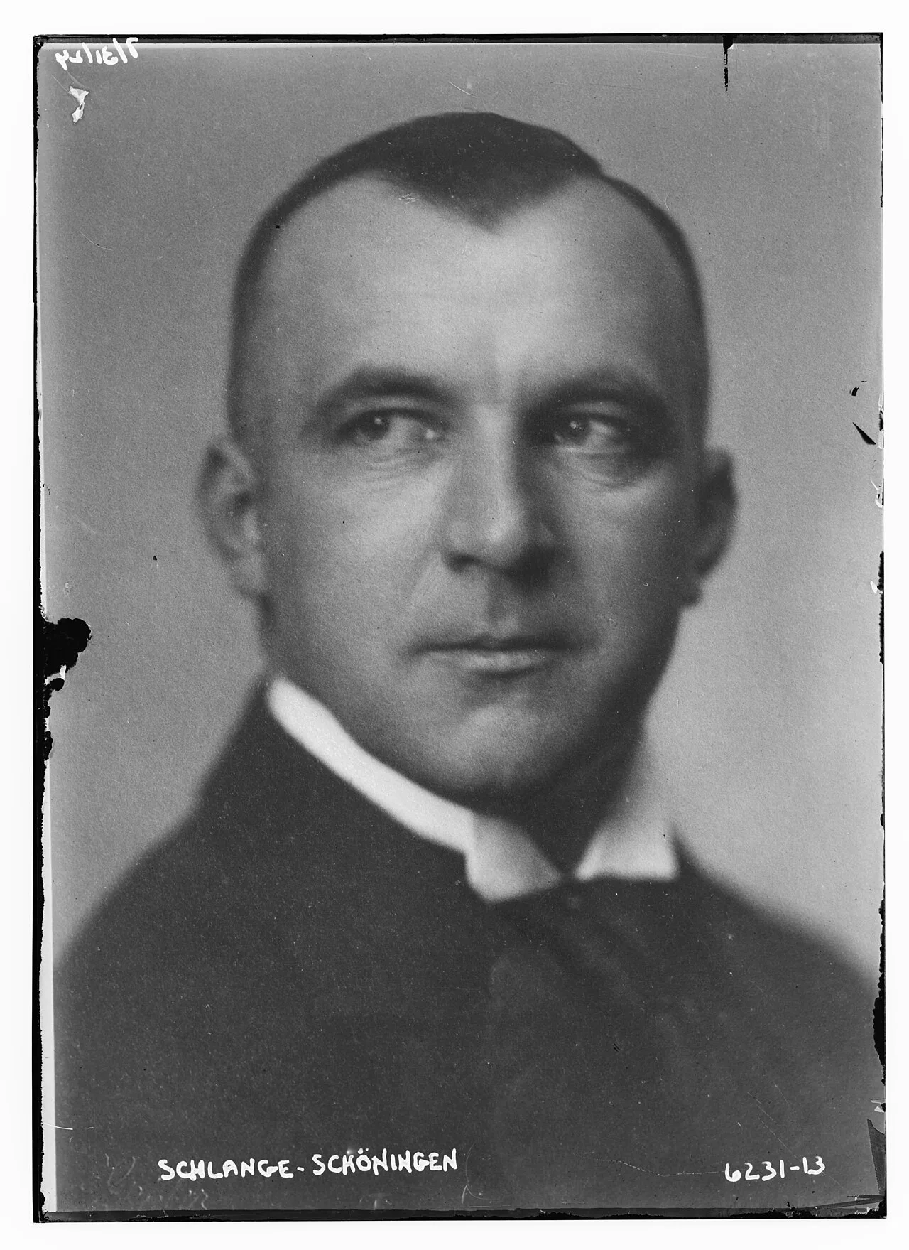 Porträt von Hans Schlange-Schöningen (1886–1960) – Gedenkseite