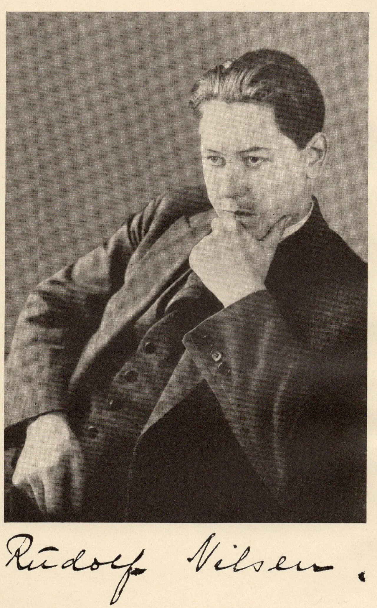 Porträt von Rudolf Nilsen (1901–1929) – Gedenkseite