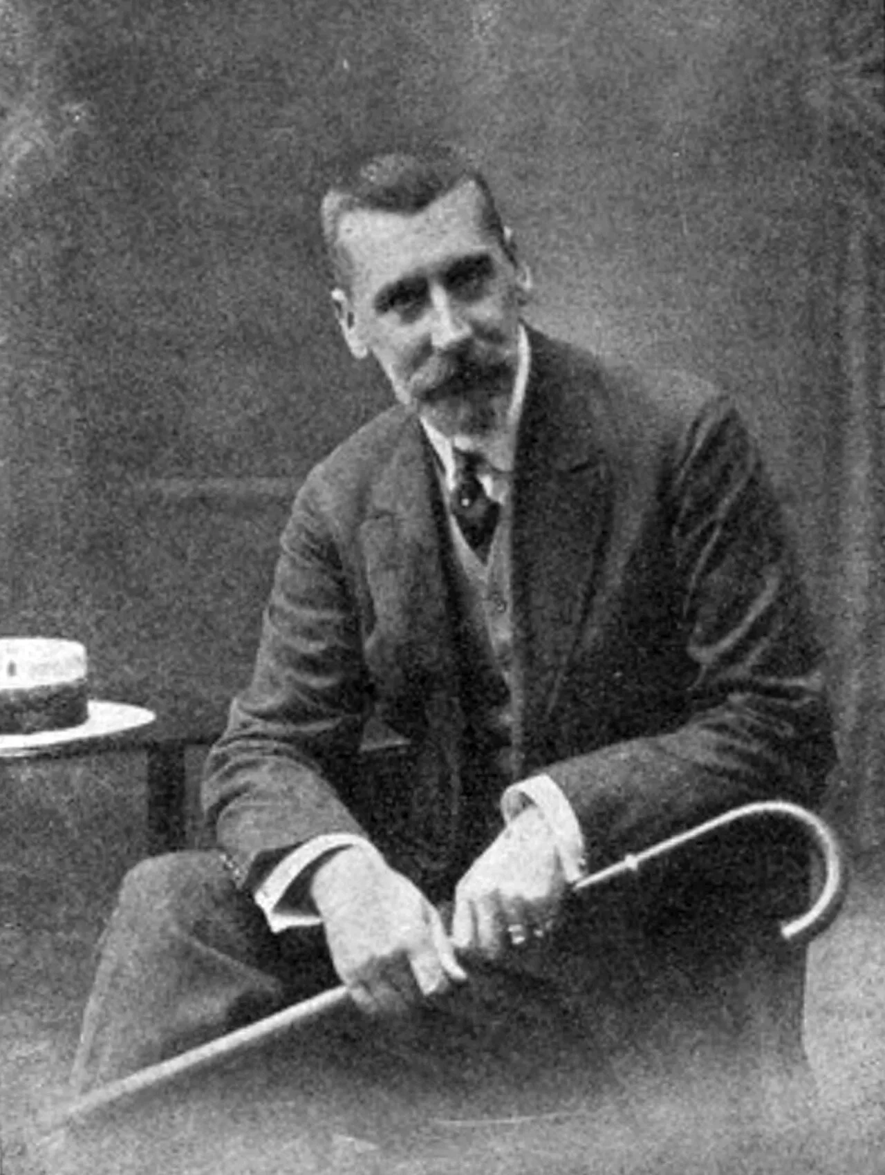Porträt von Anatoli Wassiljewitsch Nekljudow (1856–1943) – Gedenkseite