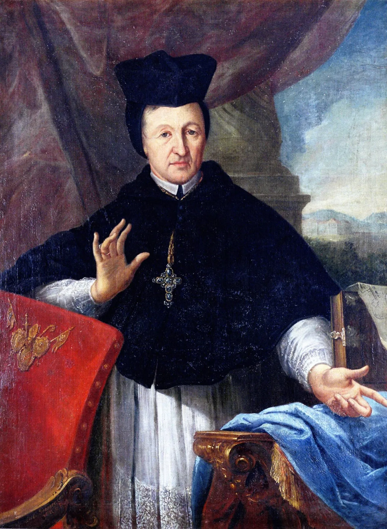 Porträt von Rupert Neß OSB (1670–1740) – Gedenkseite