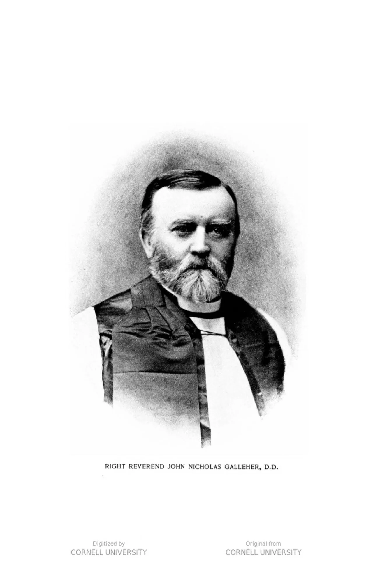Porträt von John Nicholas Galleher (1839–1891) – Gedenkseite