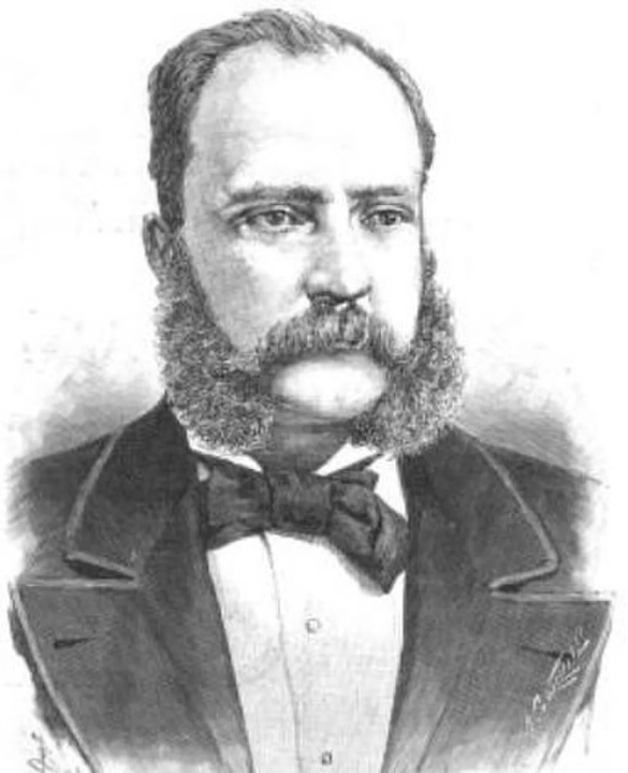 Porträt von Juan Martín Barrundia (1845–1890) – Gedenkseite