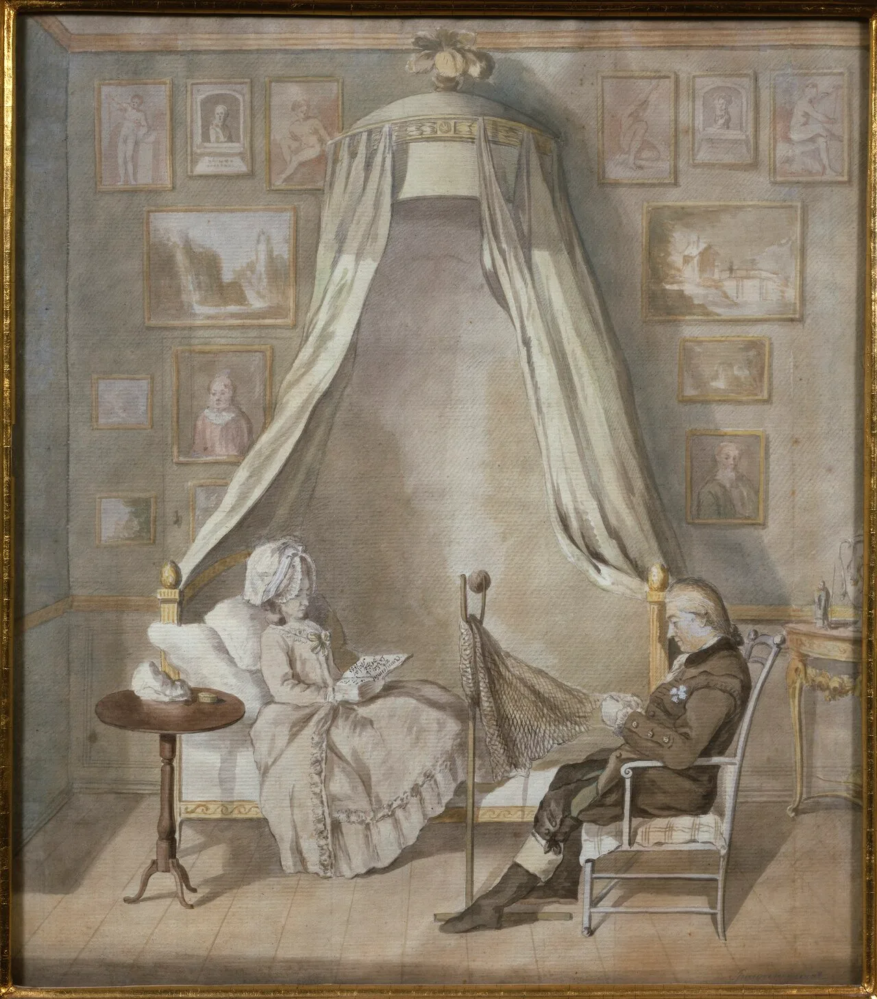 Porträt von Brita Horn (1745–1791) – Gedenkseite