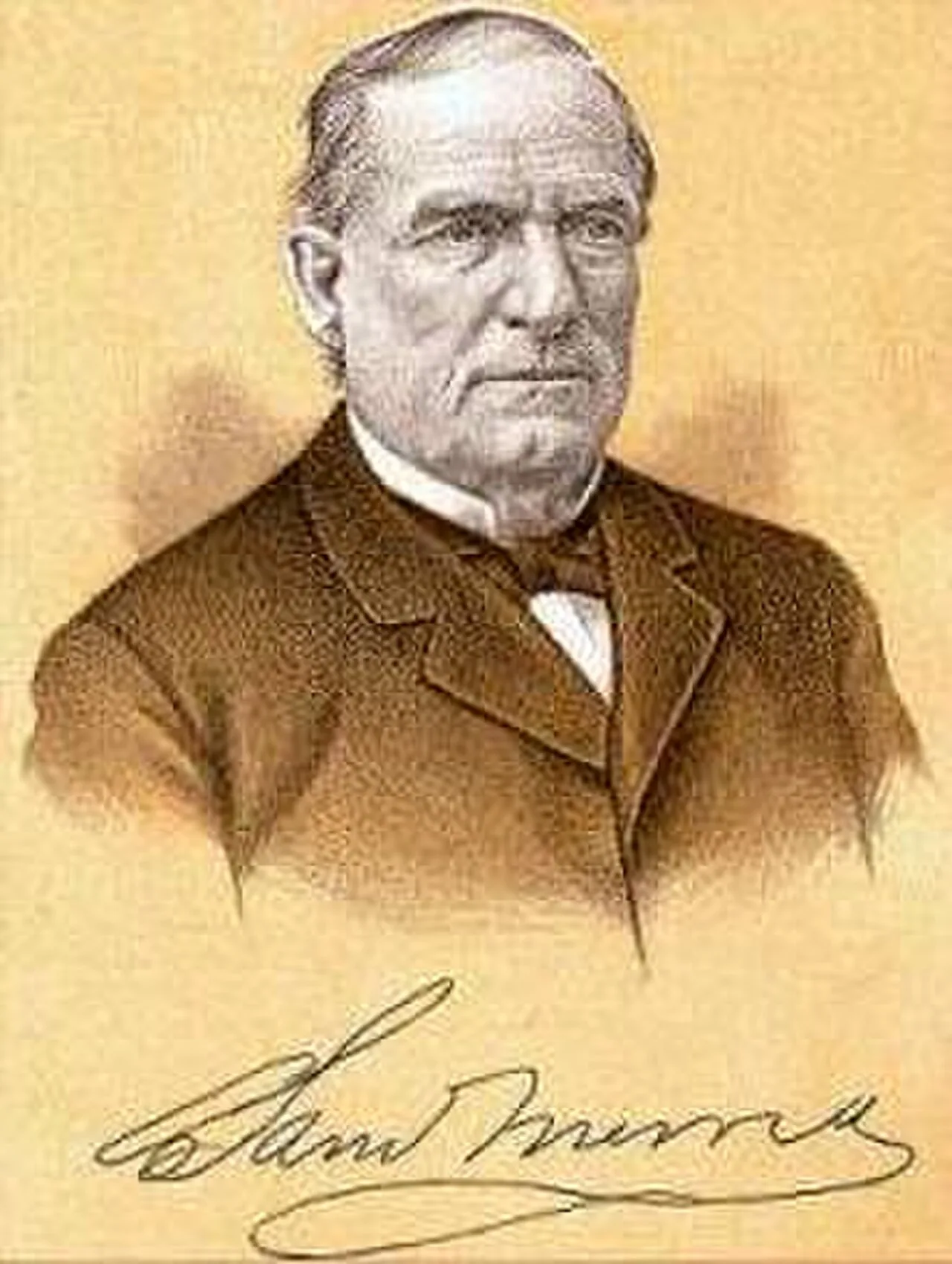 Porträt von Samuel Merrill (1822–1899) – Gedenkseite